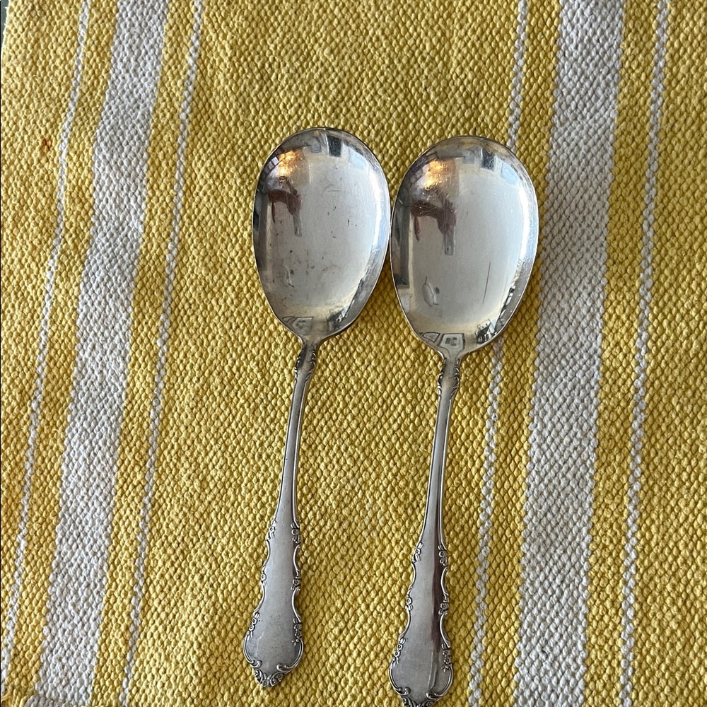 Reed & Barton Silver plated Serving Spoons